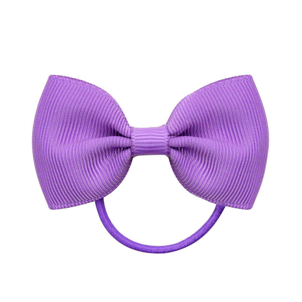 High Quality 2.75 Inch Headwear Solid Color Grosgrain Ribbon Bows