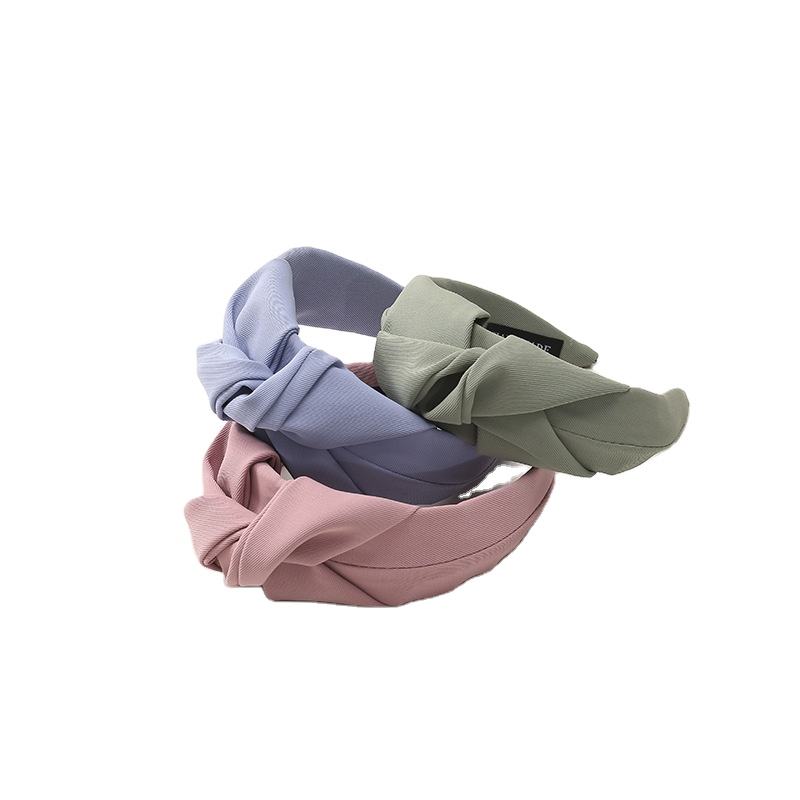 Hot Sale Multicolor Wide Knot Fashion Headbands For Women