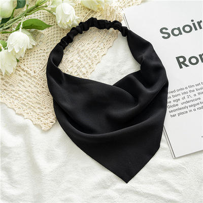 Amazon Hot Sale Triangle Headband Elastic Headband Scarf For Women