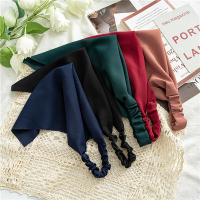 Amazon Hot Sale Triangle Headband Elastic Headband Scarf For Women