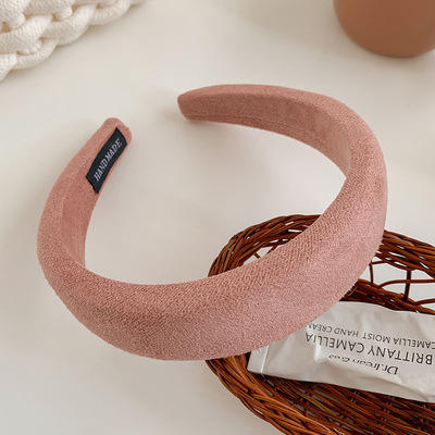 New Fashion Vintage Solid Color Lady Hairband Headband Turban For Women