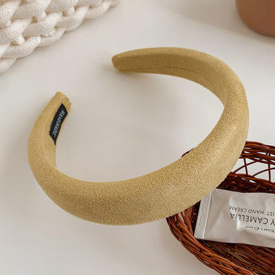 New Fashion Vintage Solid Color Lady Hairband Headband Turban For Women