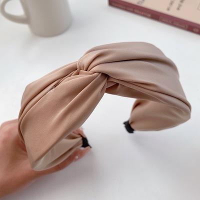 Female Zebra Print Hair Accessories Fashion Simple Wide Hairband