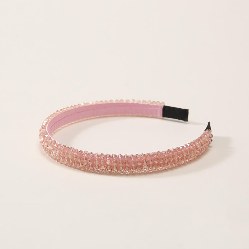 Fashion Bling Bling Double Rows Crystal Rhinestone Headband