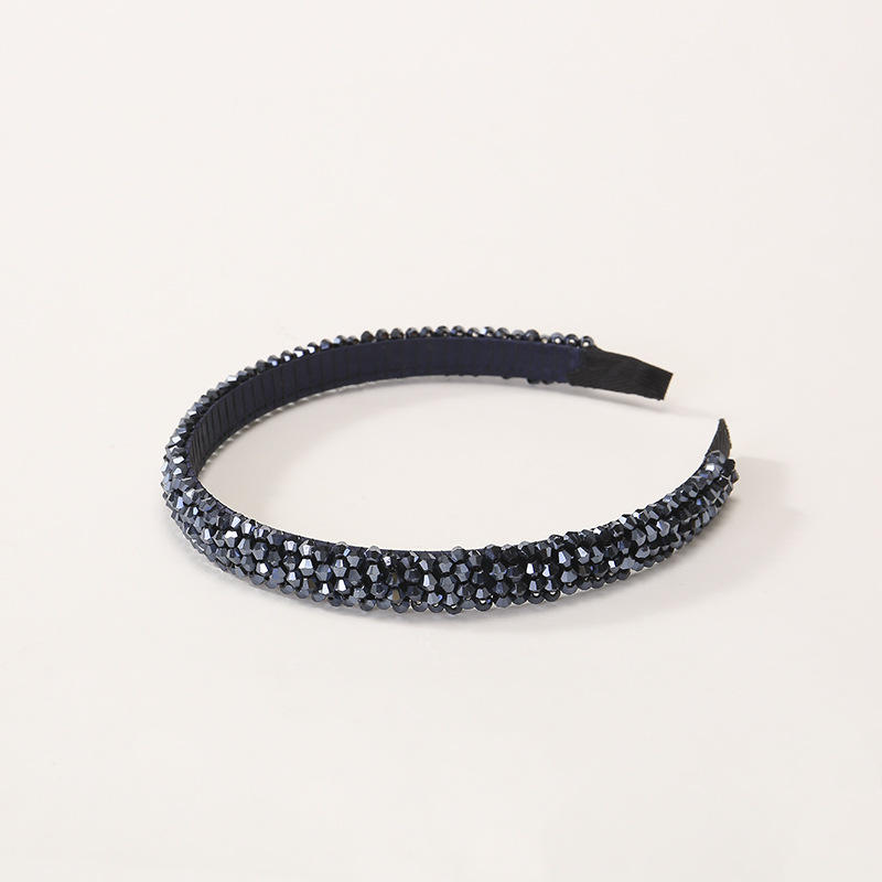 Fashion Bling Bling Double Rows Crystal Rhinestone Headband