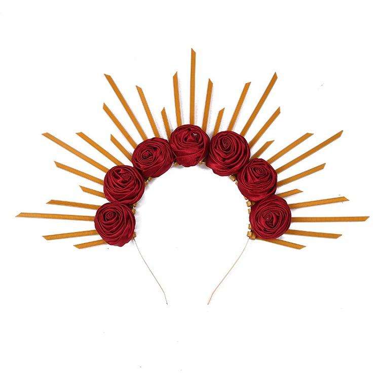 High Quality Virgin Goddess Halo Headband Halloween Exaggeration Crown