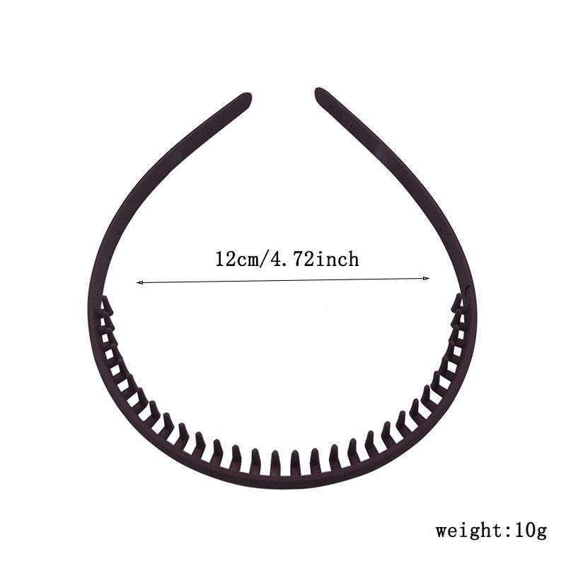 Korean Non-slip Narrow Hairband Morandi Colors Matte Simple Toughness