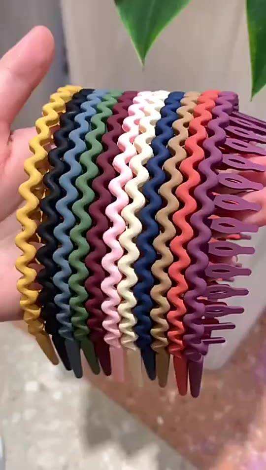 Korean Non-slip Narrow Hairband Morandi Colors Matte Simple Toughness